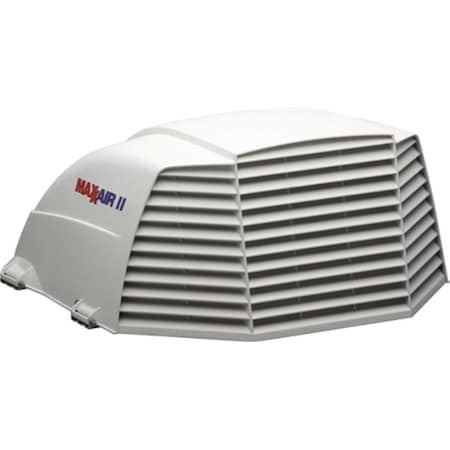 Maxx Air Vent 933081 Roof Vent Cover, White M1B-933081 | Zoro